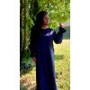 Robe Abaya manche volant